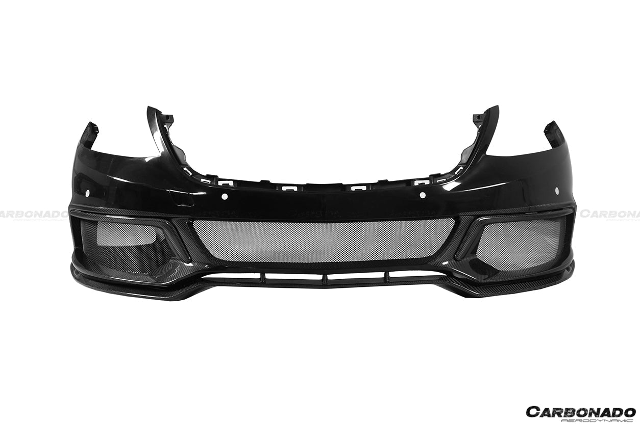 2017 - 2020 Mercedes Benz W222 Sedan BRS-2019 Style Front Bumper